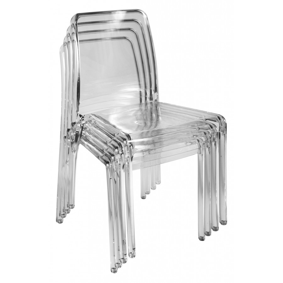 Clarity Heavy Duty Polycarbonate Chair